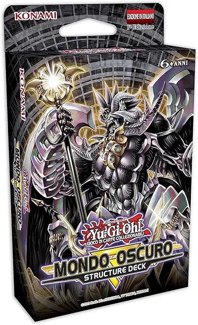YU-GI-OH! Structure Deck Dark World - Carte da Gioco, Figurine e Tappetino