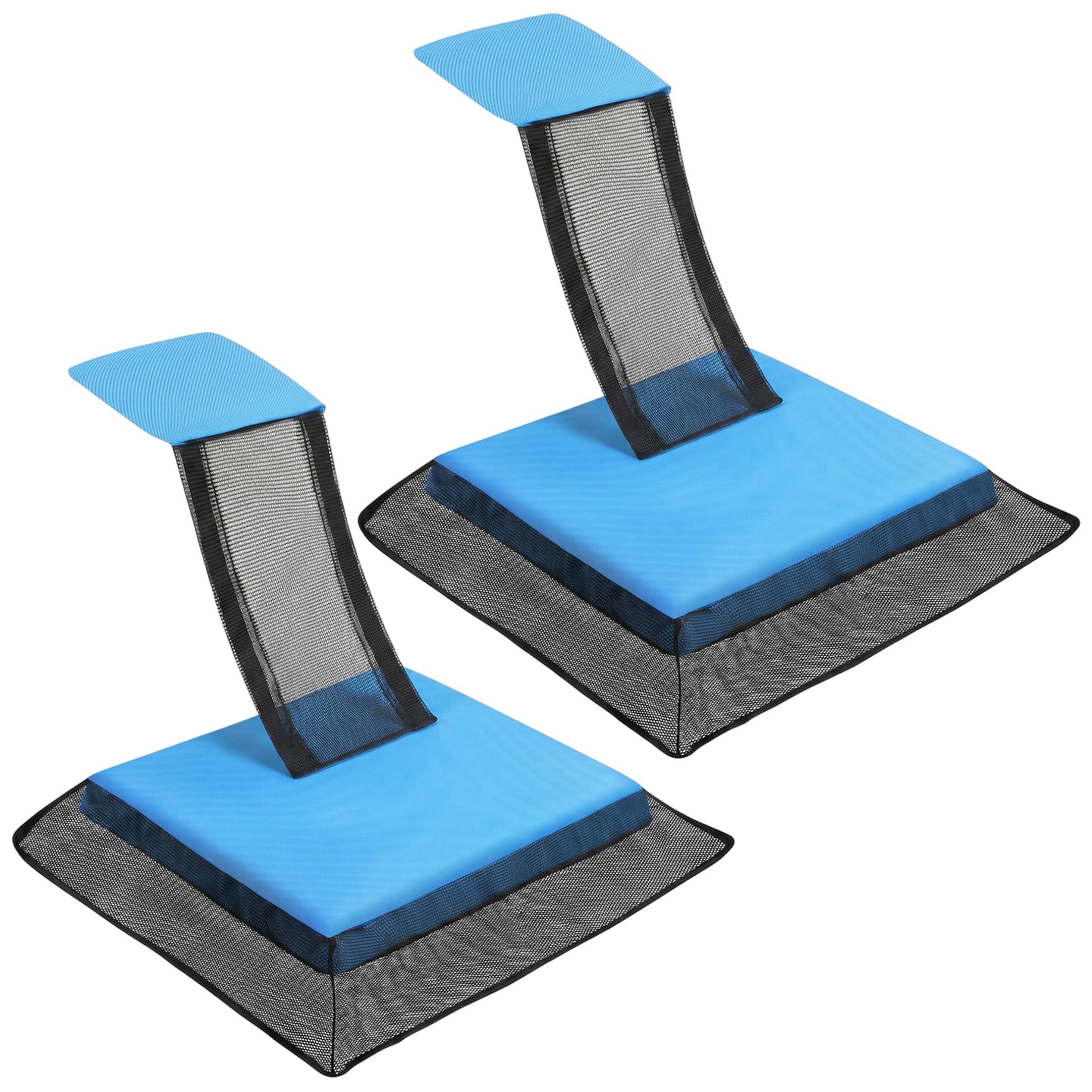 StaZamor 2Pcs Waterproof Duck Ramp For Pool, UV-Resistant Pool Frog Saver And Animal Escape Ramp, Rescue for Small Animal, Blue