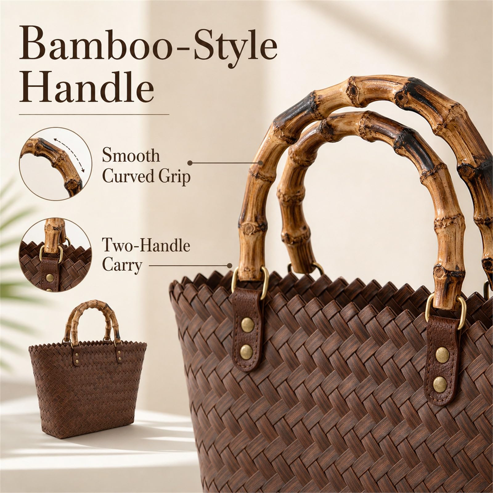 Sac De Plages en Paille,Panier De Plages en Osier,Panier De Plages en Paille,Sac Cabas en Paille,Sac De Shopping Tressé,Sac De Plages en Paille pour Femme Grande Capacité