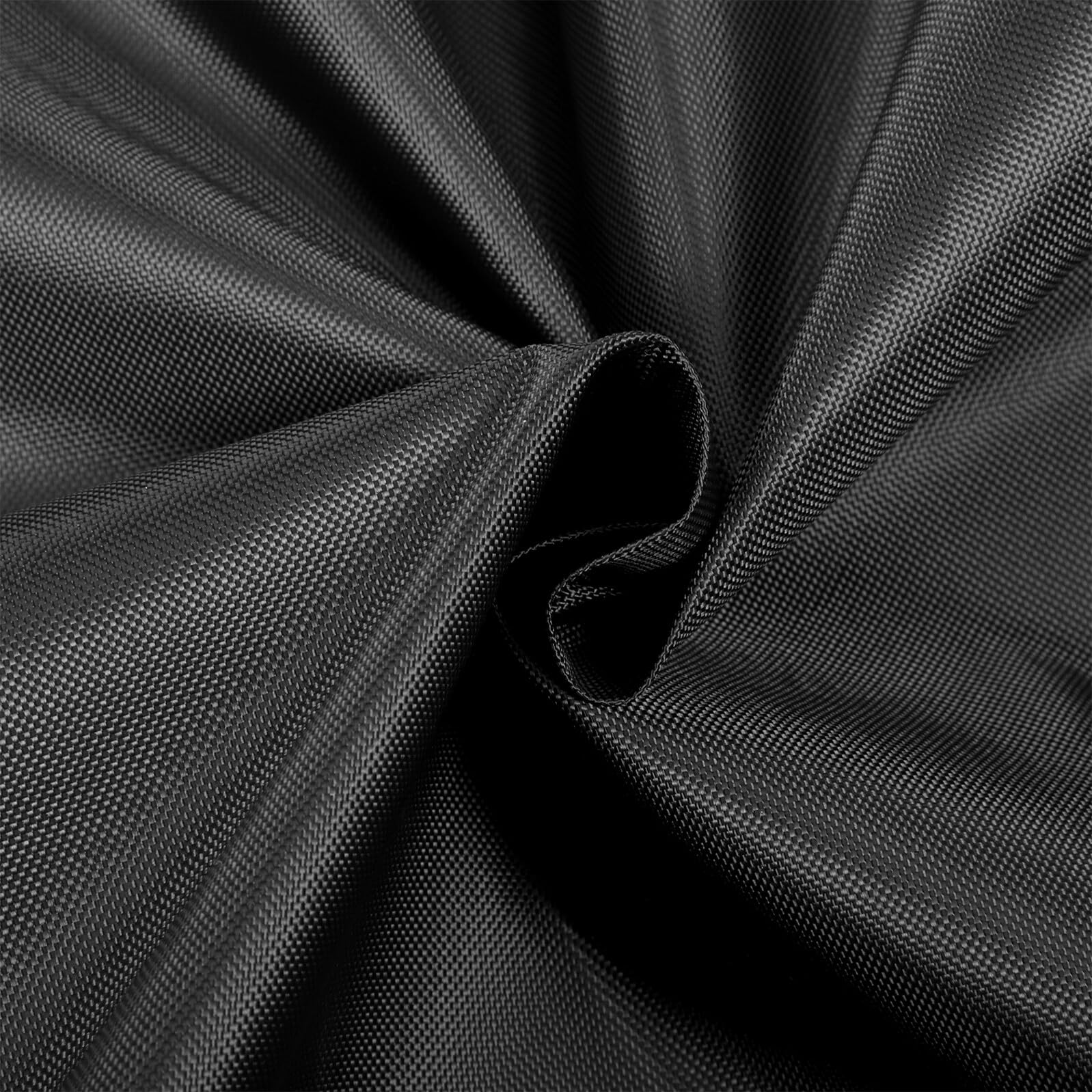 GARVALON Copertura per Rack per Pane Oxford Nero, Protezione e Pieghevole per Carrelli da Panetteria Design Rettangolare Moderno