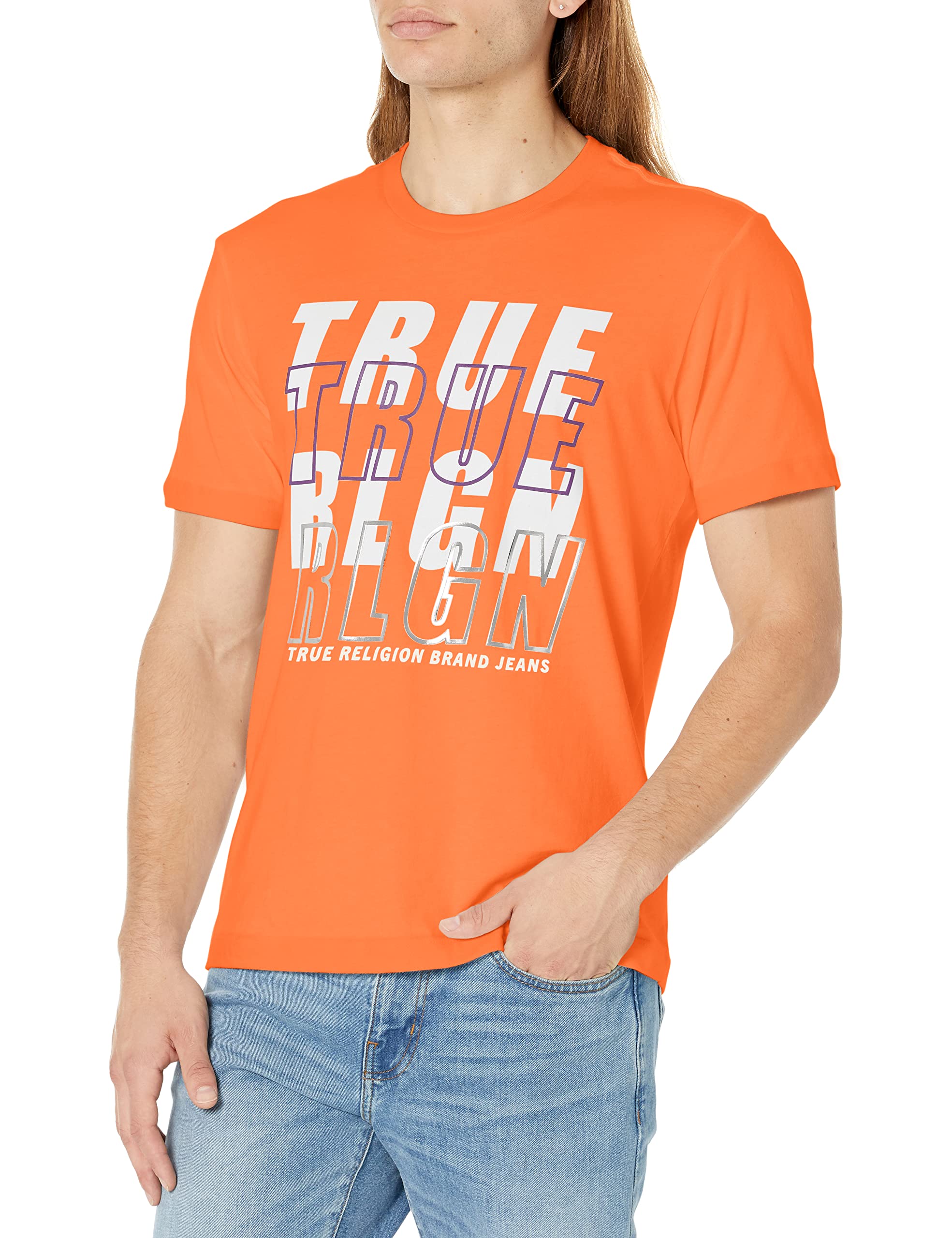 TRUE RELIGIONMen's Ss Stack True Rlgn Tee