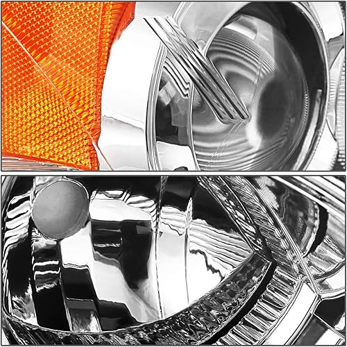 Miniatura 7 de DNA Motoring OEM-HL-0092-L reemplazo de la faro del proyector del lado del conductor del estilo de fábrica cromado para 04-09 Mazda 3 Sedan