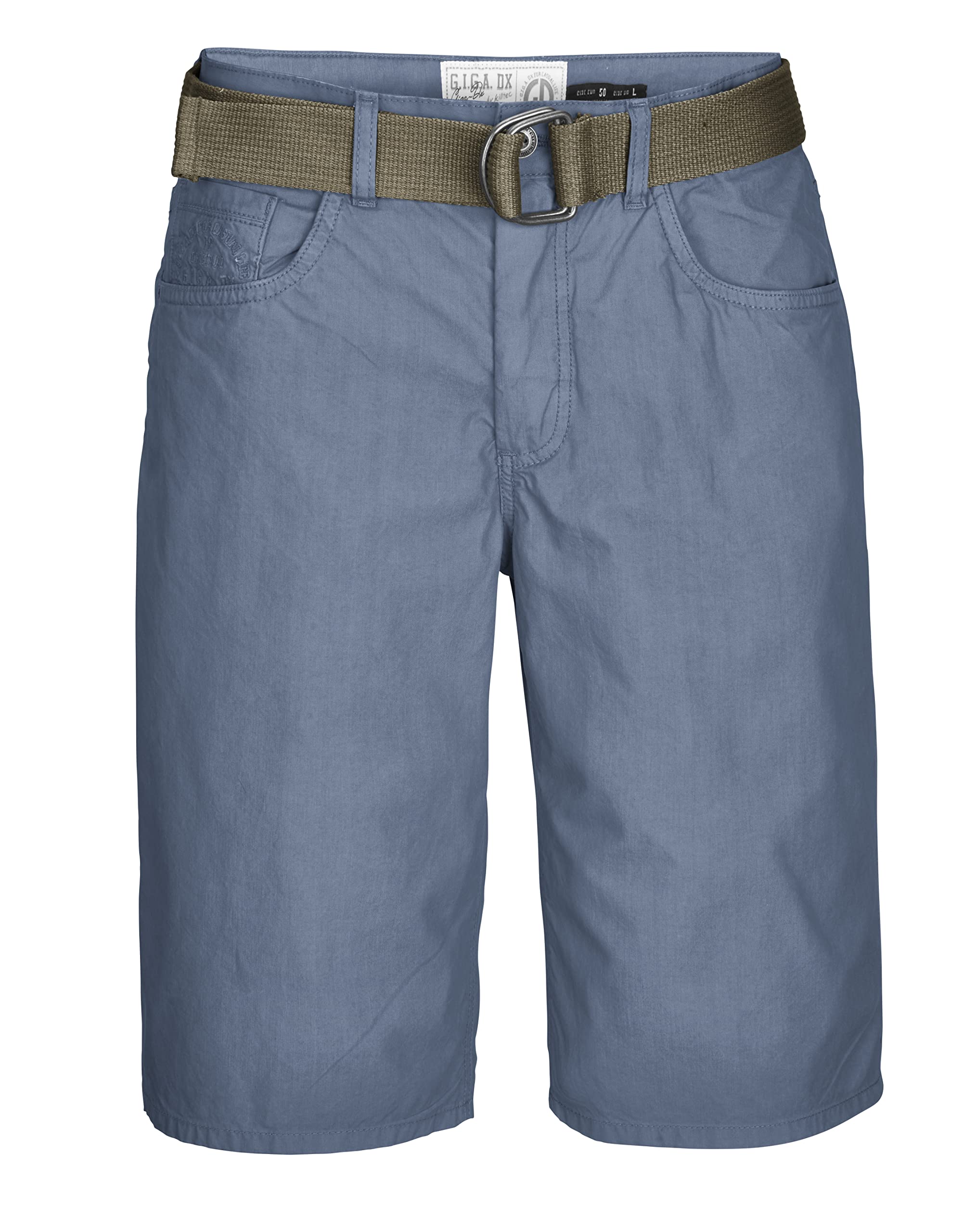 G.I.G.A. DX Men's Casual Bermuda Shorts GS 128 Mn Brmds Steel Blue