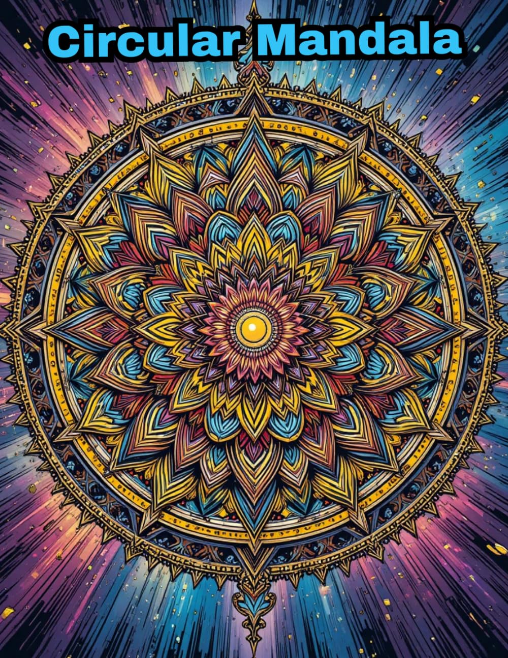 Circular Mandalas: An Adult Coloring Book Featuring 50 Intricate Designs for Stress Relief and Mindful Relaxation