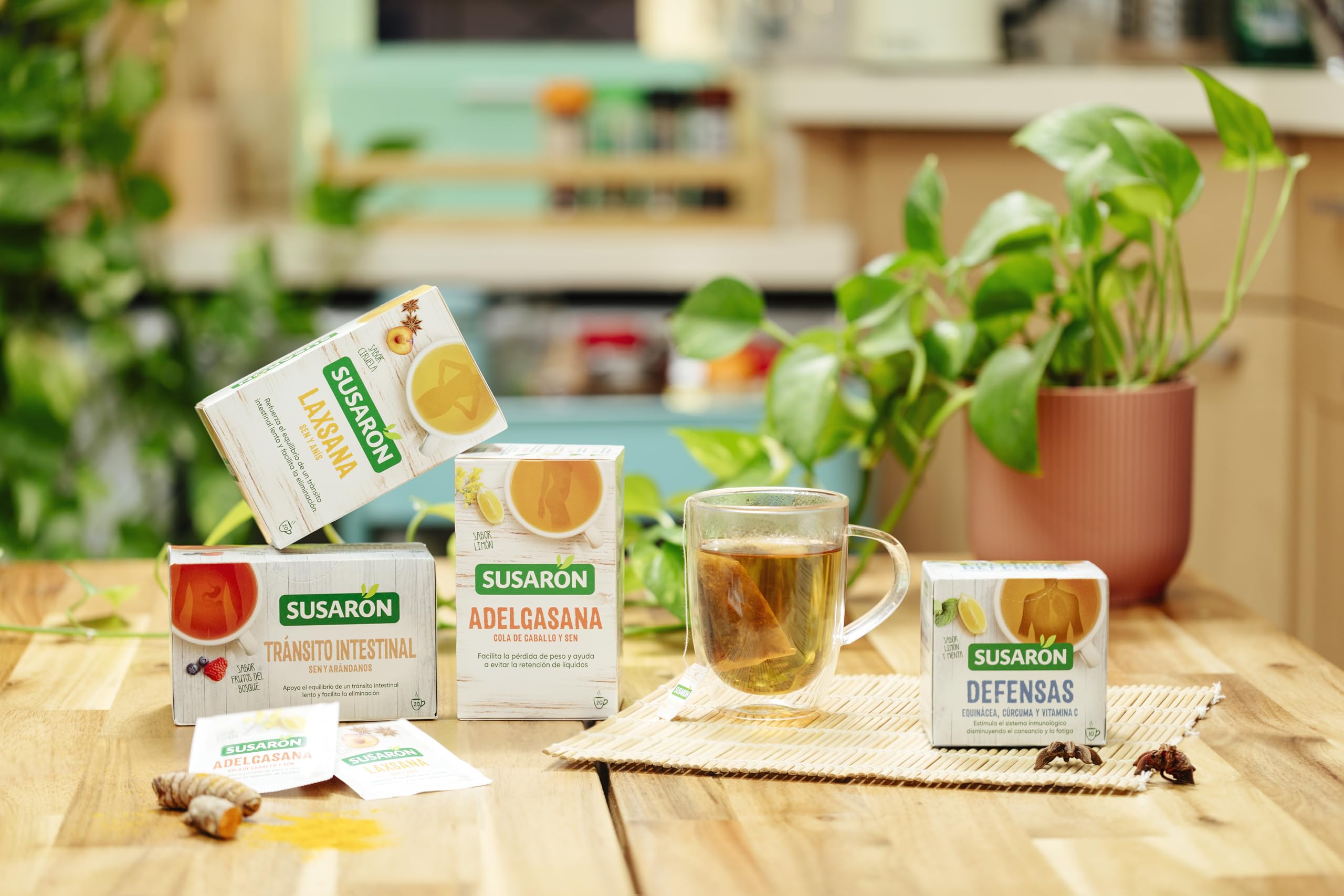 Susarón Infusión Laxsana Sen y Anís Sabor Ciruela Caja 10 bolsitas