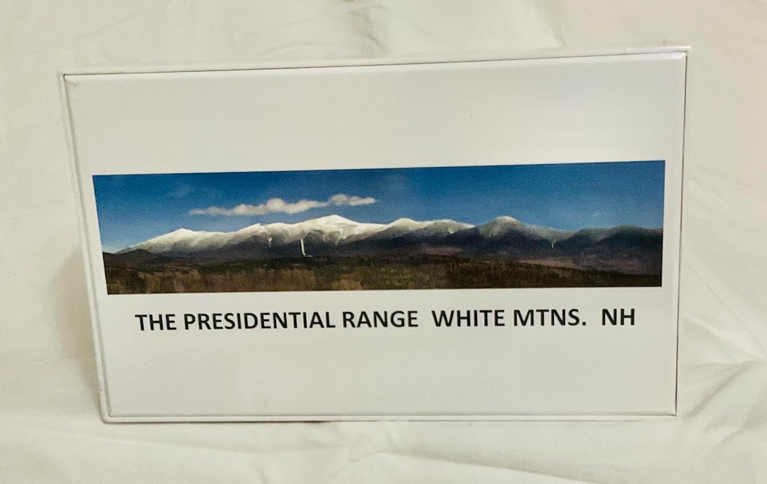 Presidential Range White Mountains NH, 1000 Piece Panoramic Jigsaw Puzzle, Tuckerman's Spring Skiing Brand