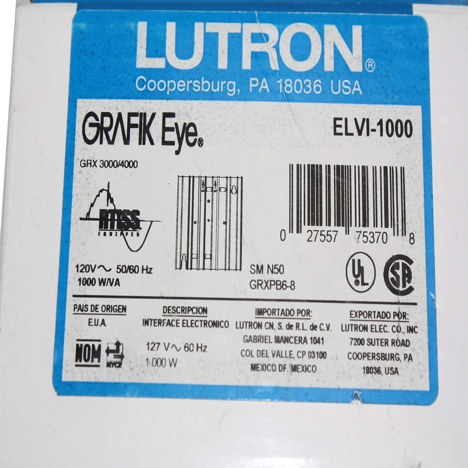 Exсluѕіvе Dіѕсоunt 🔥 Lutron Elvi-1000 Grafik Eye Electronic Low Voltage Interface Exсluѕіvе Dіѕсоunt 🔥 Lutron Elvi-1000 Grafik Eye Electronic Low Voltage Interface