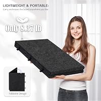 Lavievert Összecsukható Puzzle Tábla 2-in-1 Állvánnyal, Dönthető Kirakós Asztal 6 Fiókkal, Filc Felülettel, Hordozható Puzzle Tároló 2000 Da 3