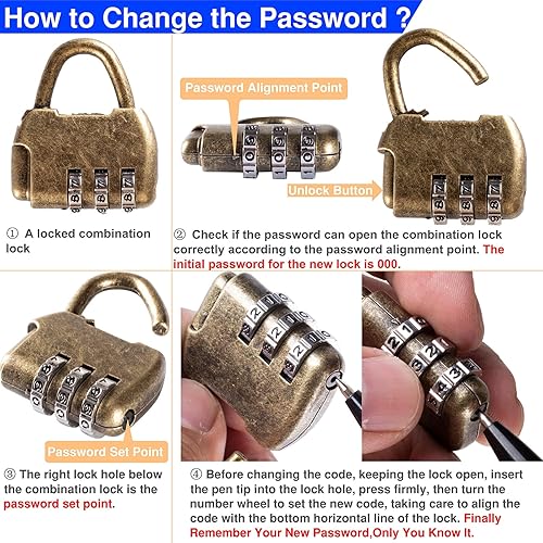 Miniatura 9 de Cofre del tesoro de madera y cuero con tapa y cerradura, pequeña caja de almacenamiento decorativa de madera para guardar recuerdos de cumpleaños,