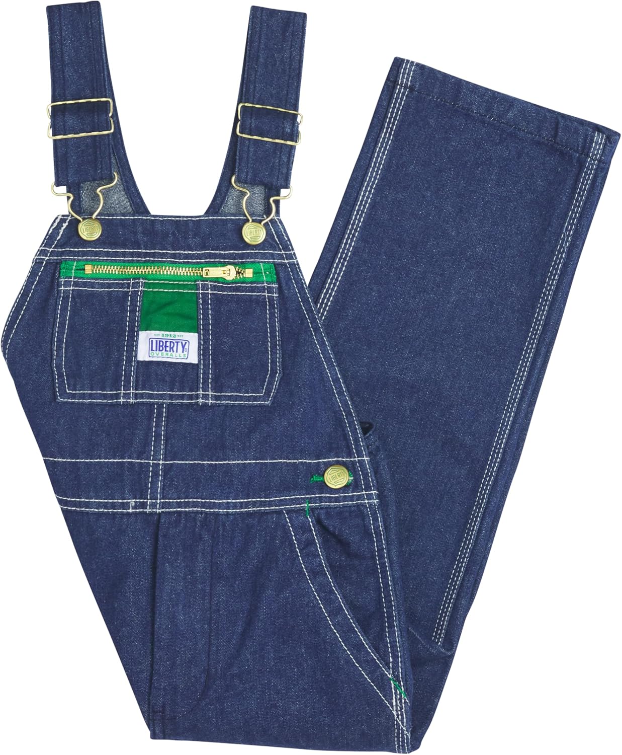 Liberty Pre-School Denim Bib Overall - Image 5