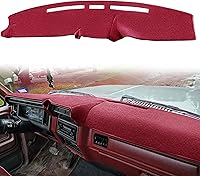Vista 16 de Yiz Alfombrilla Protectora para Tablero Ajuste Personalizado para Ford F100 F150 F250 F350 Bronco 1980 1981 1982 1983 1984 1985 1986 Protector