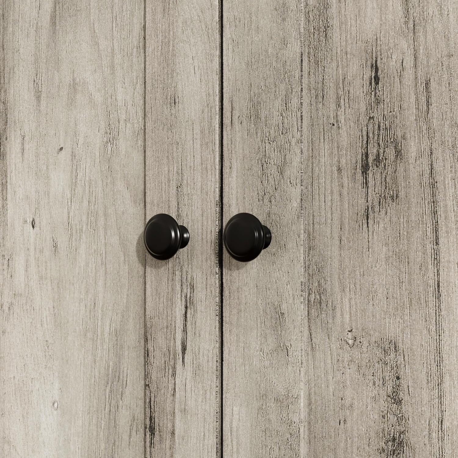 ECACAD 4-Piece Large Wall Unit TV Stand with Bookshelves for TVs up to 70", Farmhouse Entertainment Center with 16 Storage Shelves, Rustic Media Console Table for Living Room, Bedroom, Gray