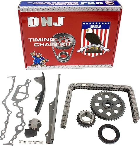 DNJ Kit de cadena de distribución TK633 para Nissan 200SX 1974-1980, 510, 610 2.0L L4 8V SOHC 1952cc