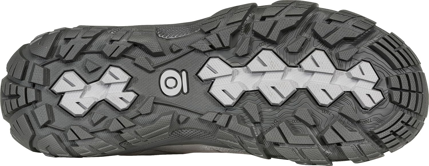 Oboz Women's Sawtooth X Low Hiking Shoe, Drizzle, 9 - Image 4