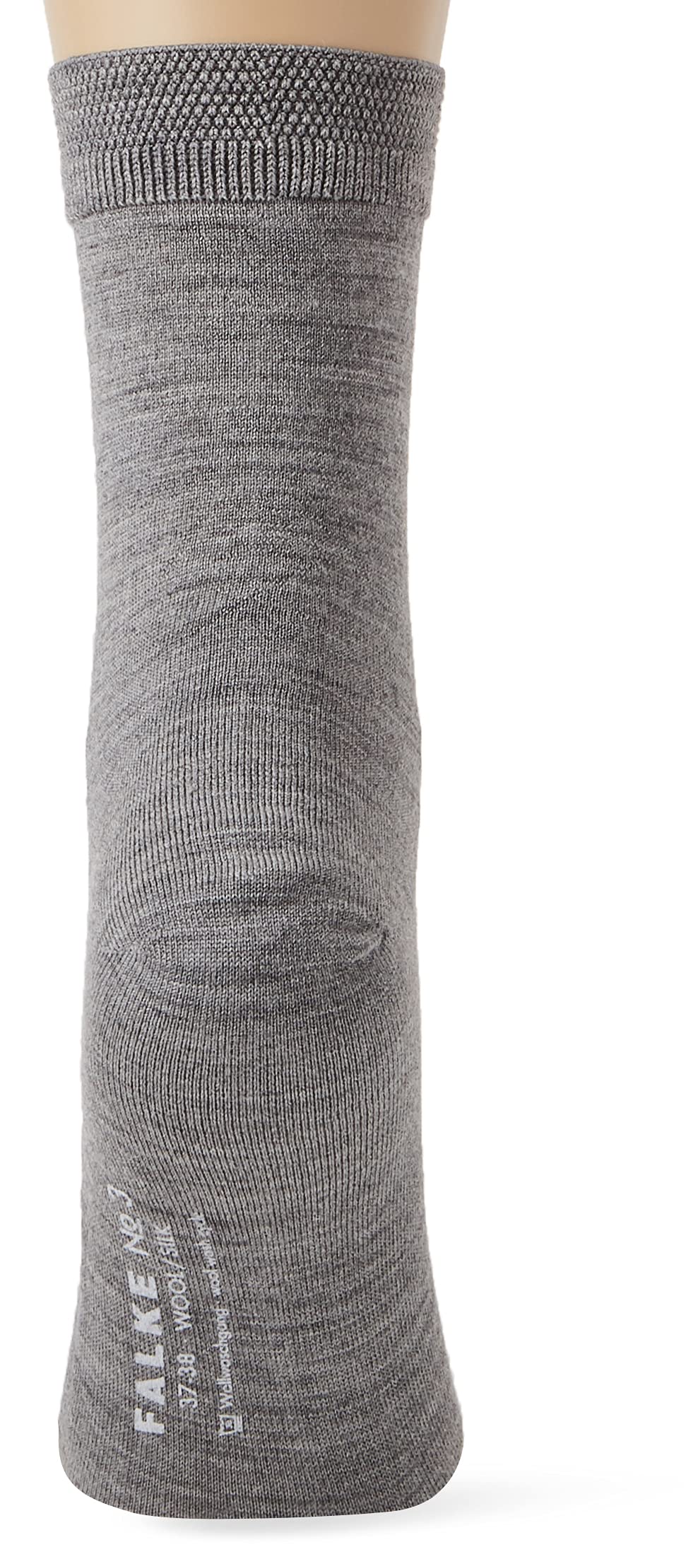 FALKE Damen No. 3 Socken Wolle Seide atmungsaktiv klimaregulierend | mit Plüschsohle