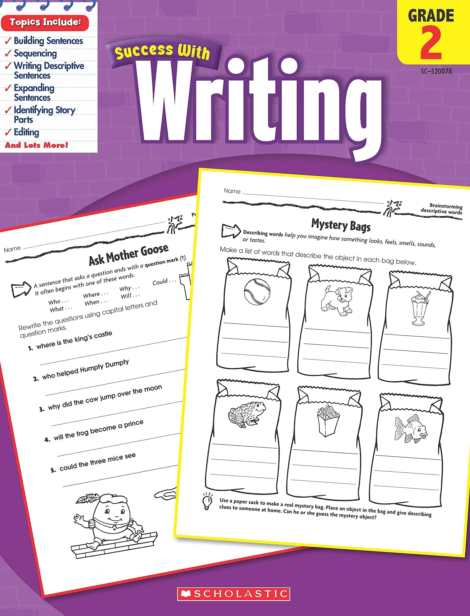 Scholastic Success with Writing Grade 2