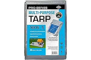 16x16 ft Tarp: Heavy-Duty Shelter for Outdoors