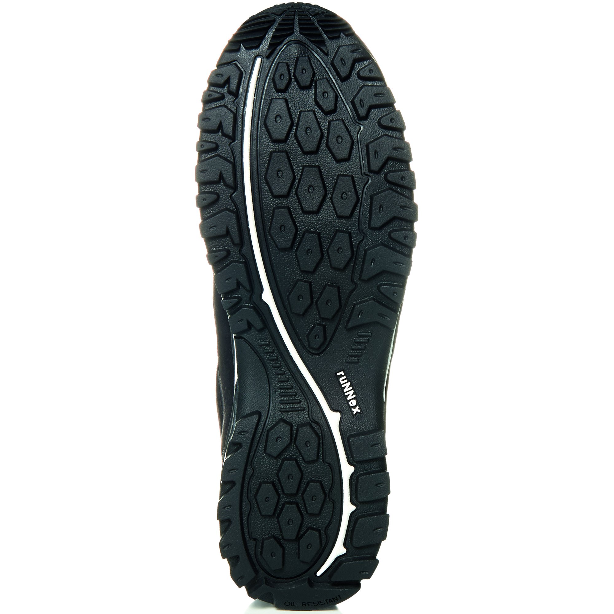 ruNNex® S3-ESD-Sicherheitsschnürstiefel LightStar, schwarz/weiß/grau, Gr. 39