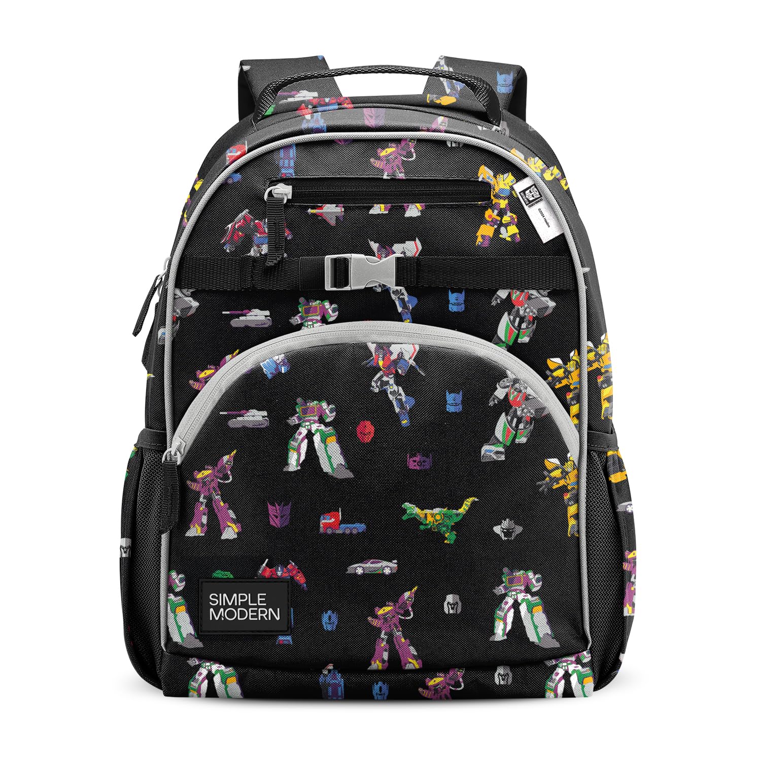 Simple Modern Large Transformers Kids Backpack for School Girls and Boys | Elementary Backpack for Teen | Fletcher Collection | Kids - 16" tall |