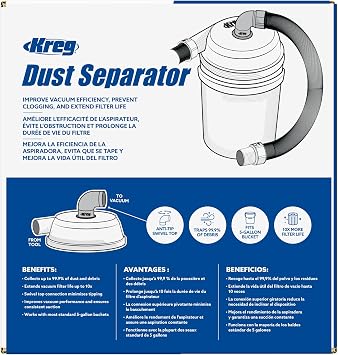 Kreg Dust Separator