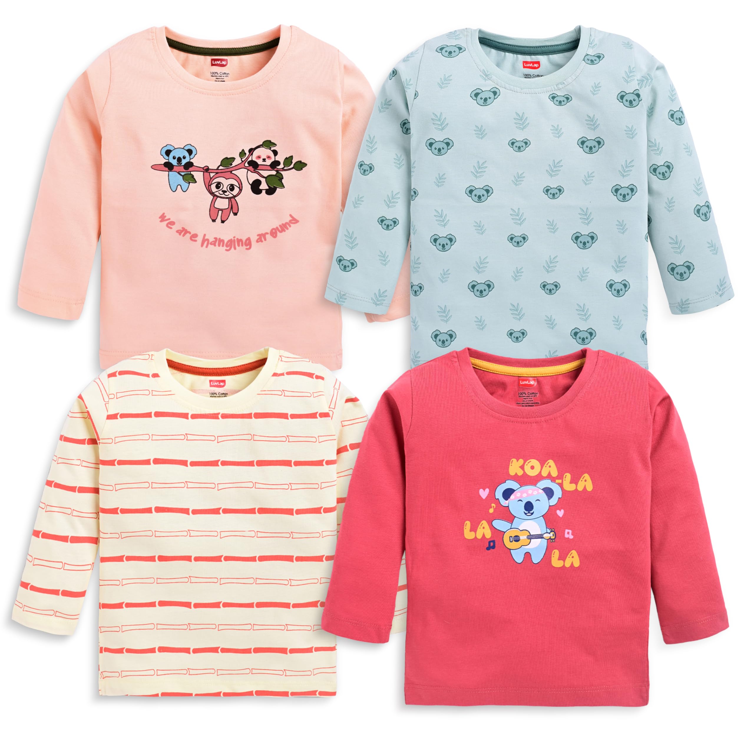 luvlap Boy's Cotton Regular Fit T-Shirt-picture-19