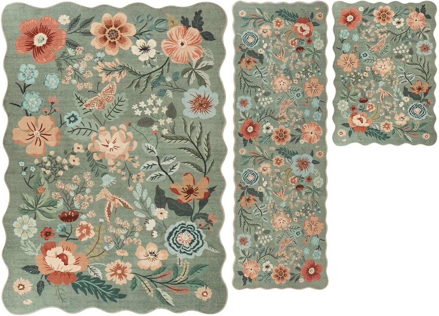 DCX Vintage Floral 3-Piece Bundle Set