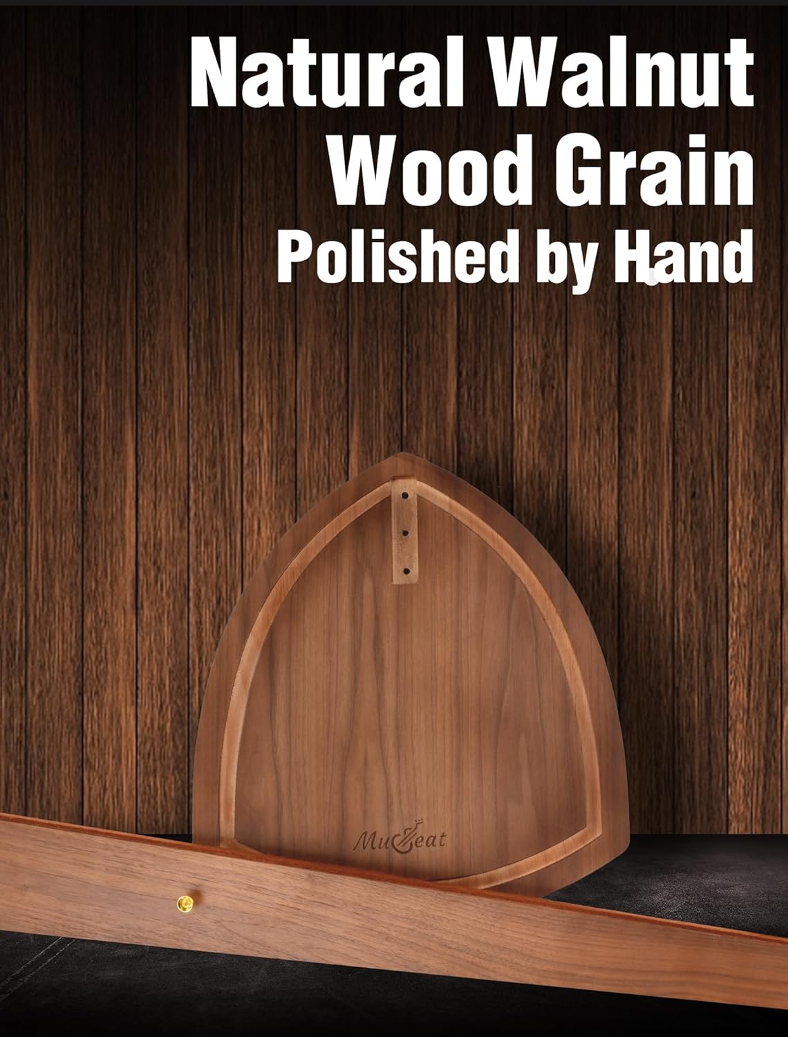 Cello Stand with Bow Holder, Handcrafted Walnut Wood Floor Stand for 4/4 Full-Size and 1/2, 1/4, 3/4, 1/8, 7/8, Cello Holder Rack for Home and Studio Display