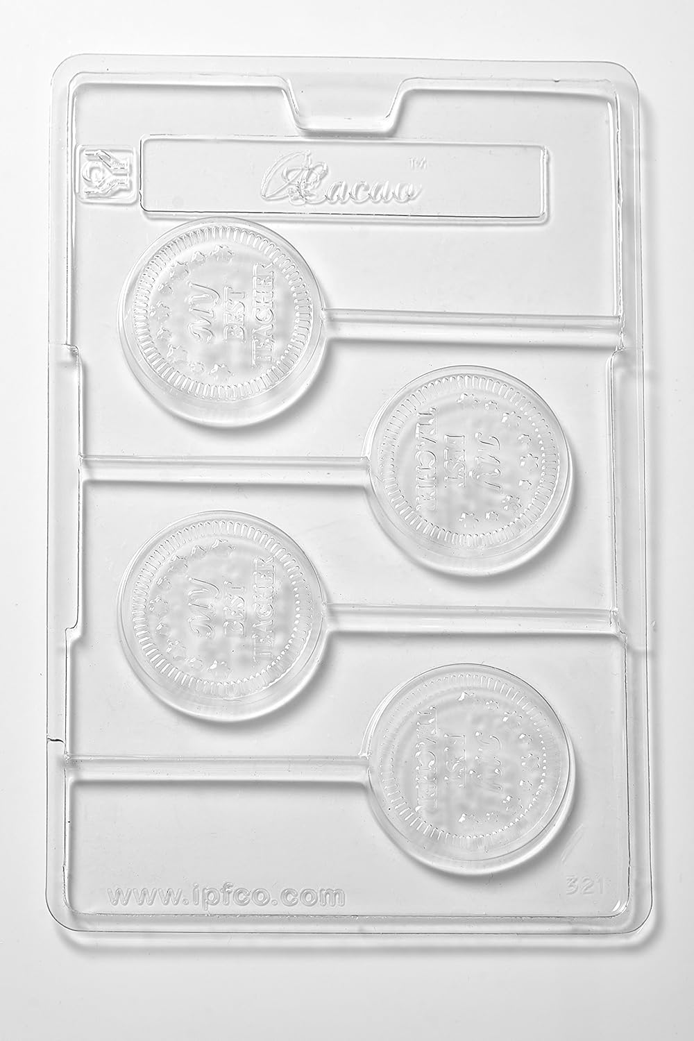 My Best Teacher Medal Chocolate Mould 4 Cavity x 10