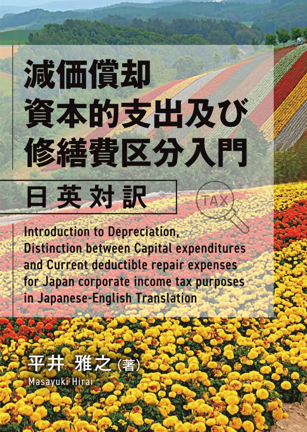 減価償却　資本的支出及び修繕費区分入門　日英対訳　Introduction to Depreciation, Distinction between Capital expenditures and Current deductible repair expenses for Japan corporate income tax purposes in Japanese-English