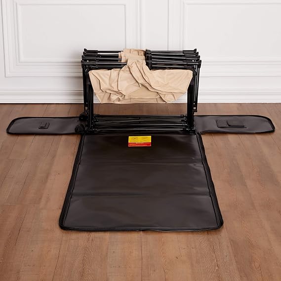 EZ Simpli Comfy Bed Queen Self-Inflating Air Mattress with Built-in Frame