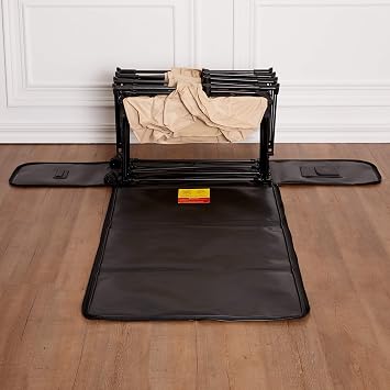 EZ Simpli Comfy Bed Queen Self-Inflating Air Mattress with Built-in Frame