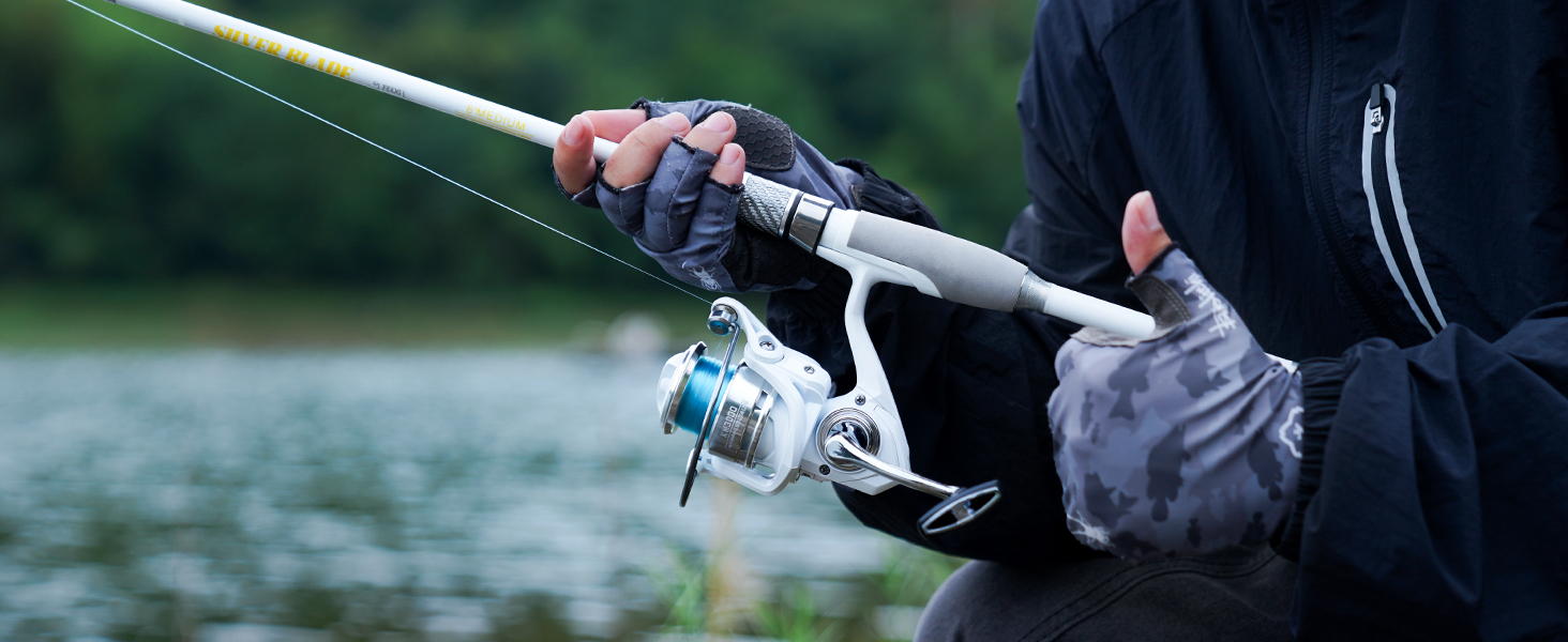 Ghosthorn 2-Pack Fishing Rod and Reel Combo Telescopic Fishing Pole
