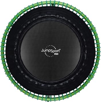 JumpSport 44" PRO Fitness Trampoline Model 550 Workout Exercise Rebounder, Green