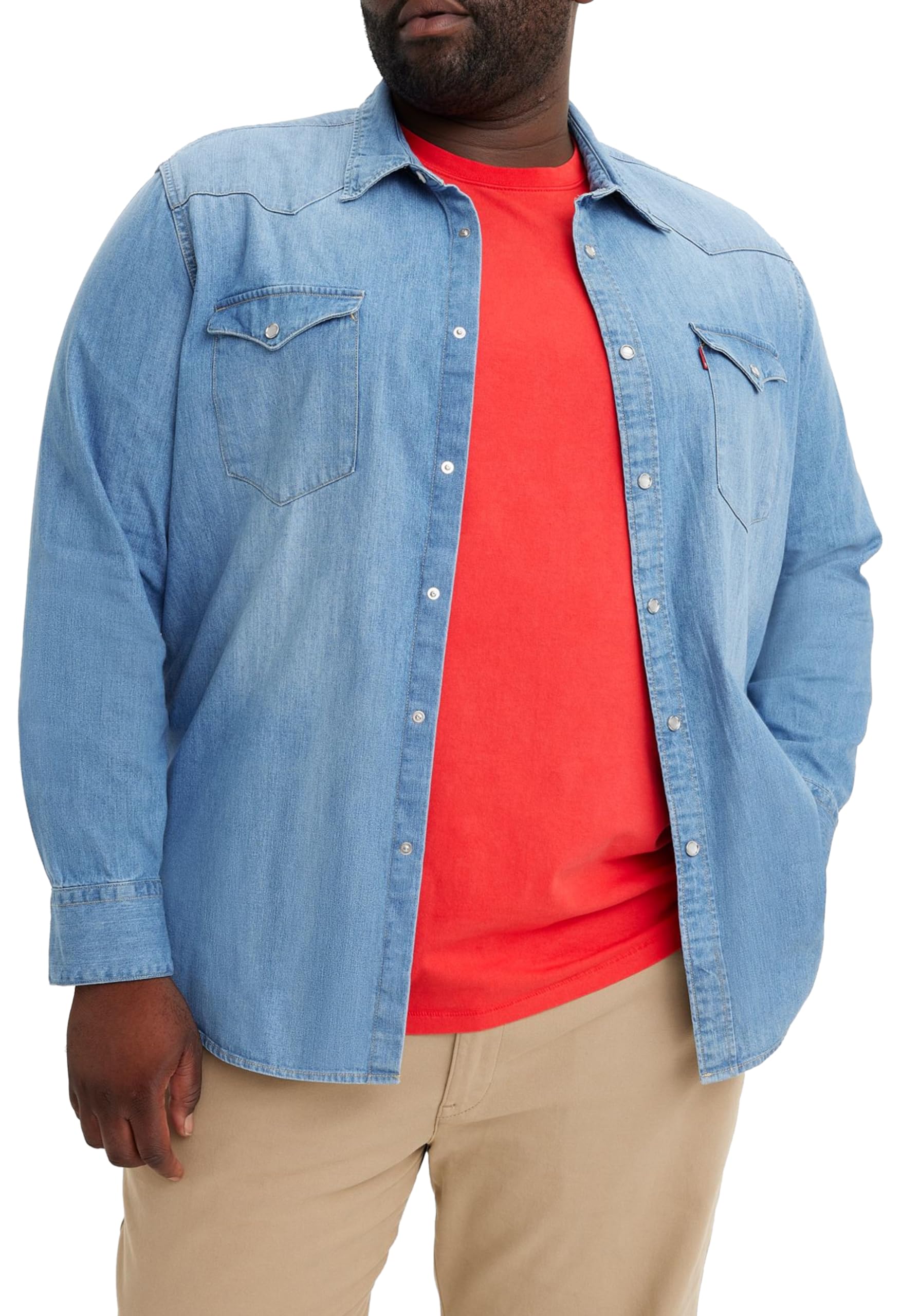 Levi's Herren Big & Tall Barstow Western Hemd