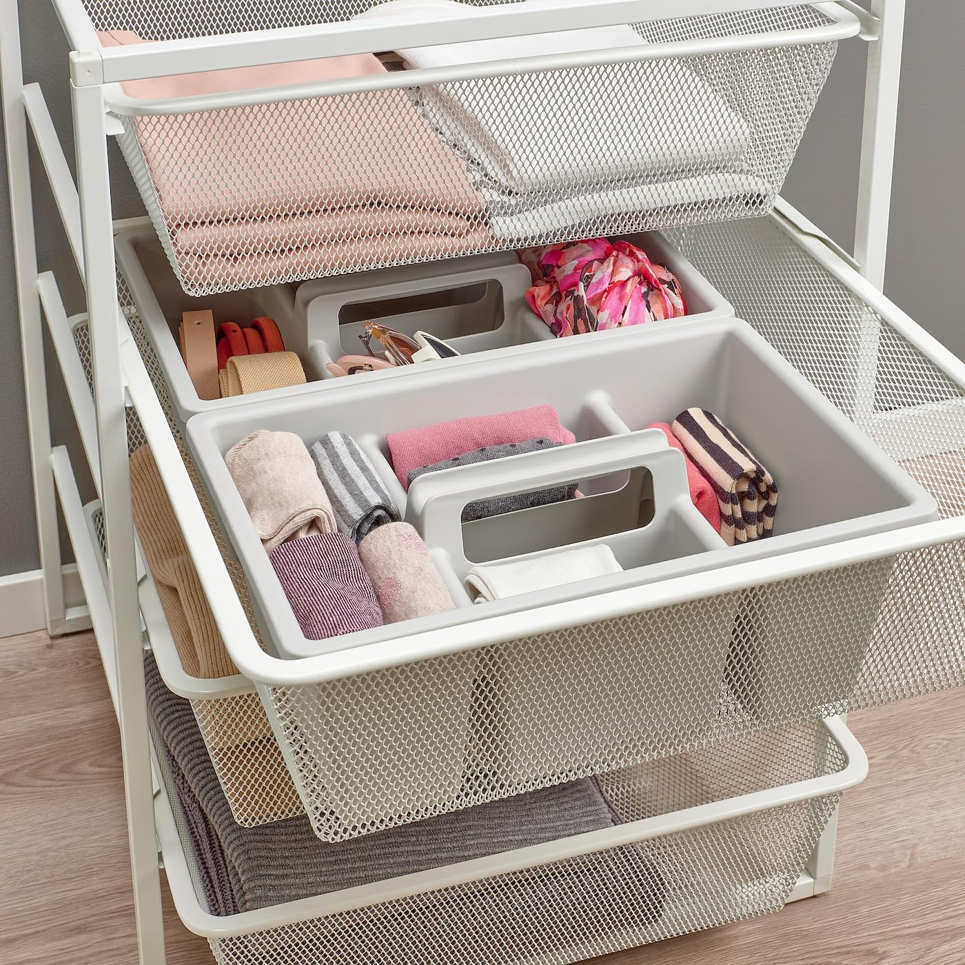 Mesh Unit Storage Metal Mesh Drawer Unit