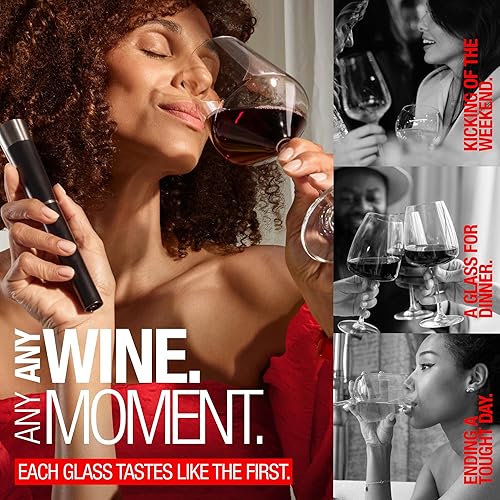 Miniatura 8 de zzysh Tapón de vino  Tapón de botella de vino conserva sabores 8+semanas  Para el sistema de preservación de vino zzysh  Tapones de vino de primera