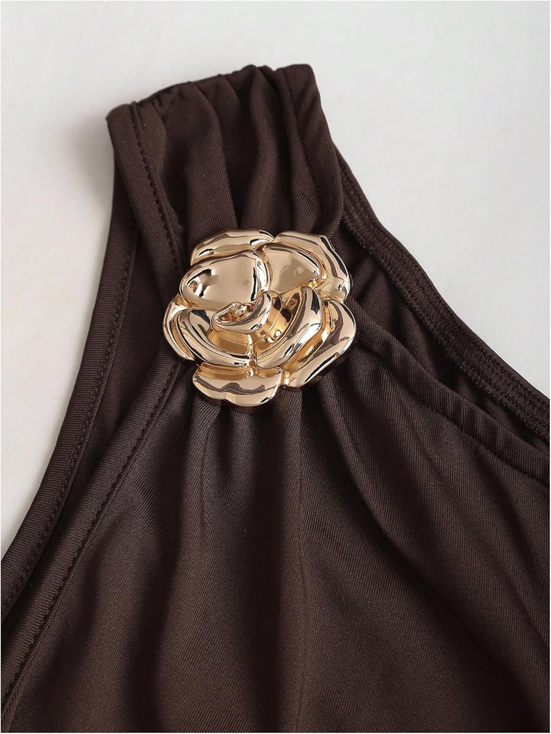 SOLY HUX Women's Two Piece Skirt Set Off The Shoulder Y2k Crop Top Ruffle Mini Skirts Going Out Outfits - Image 3