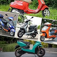 Vista 6 de 3.50-10 Neumático para scooter, 3.50-10 Neumático sin cámara todo terreno para reemplazo delantero/trasero en scooters y motos con llantas de 10 1