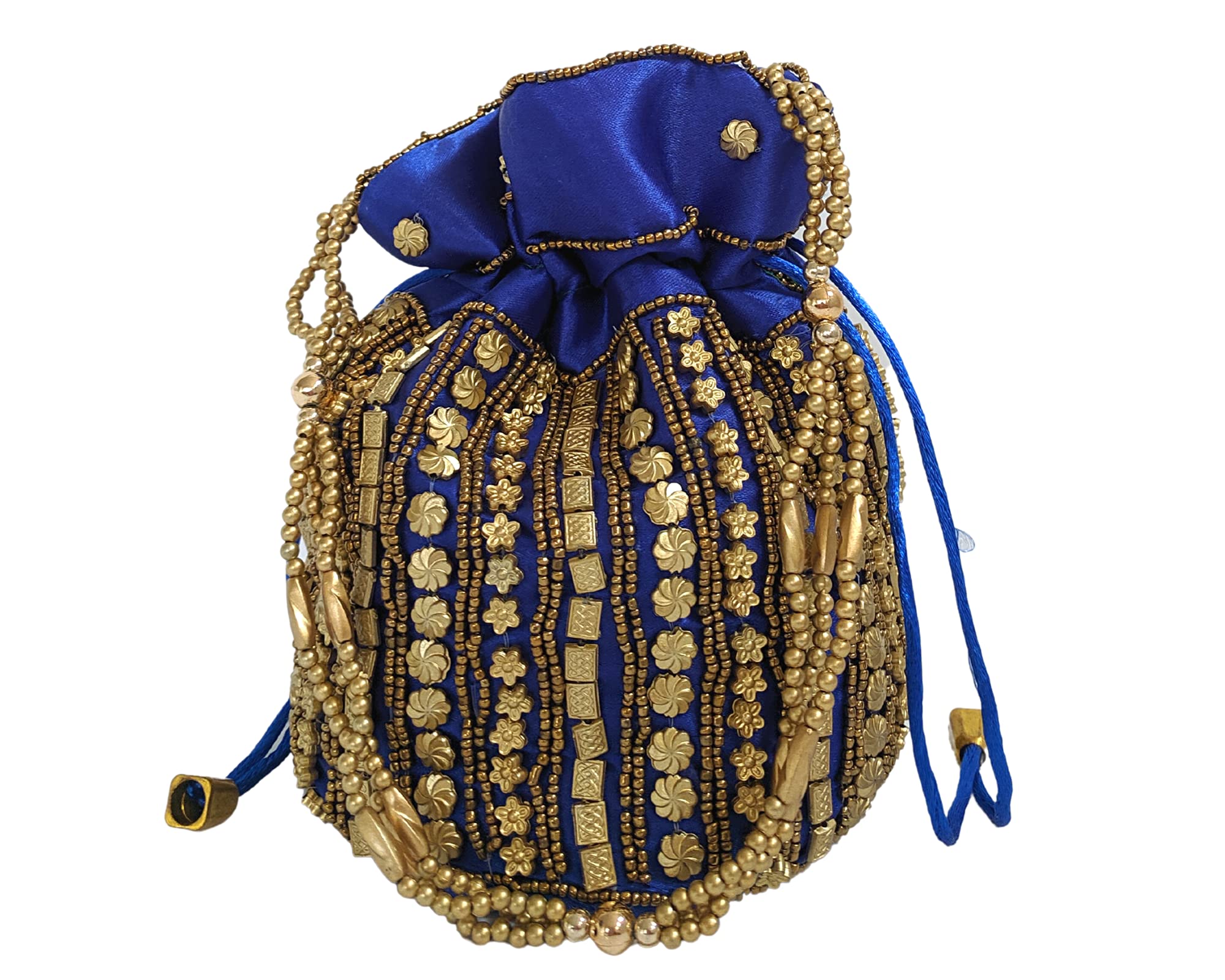 Indian Potli Bags, Bride Purse, Mini Drawstring Purse, Bucket Bag In Bright Colors, Wedding Favor Bags