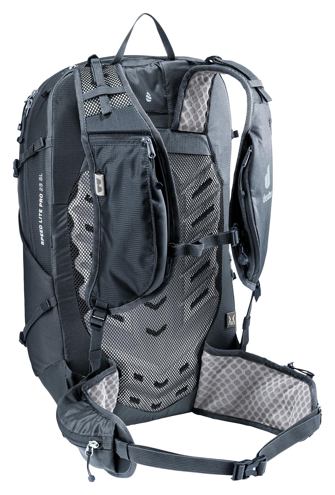 deuter Speed Lite Pro 23 SL Lekki damski plecak trekkingowy, Kolor: czarny, 23 L, Minimalistyczny