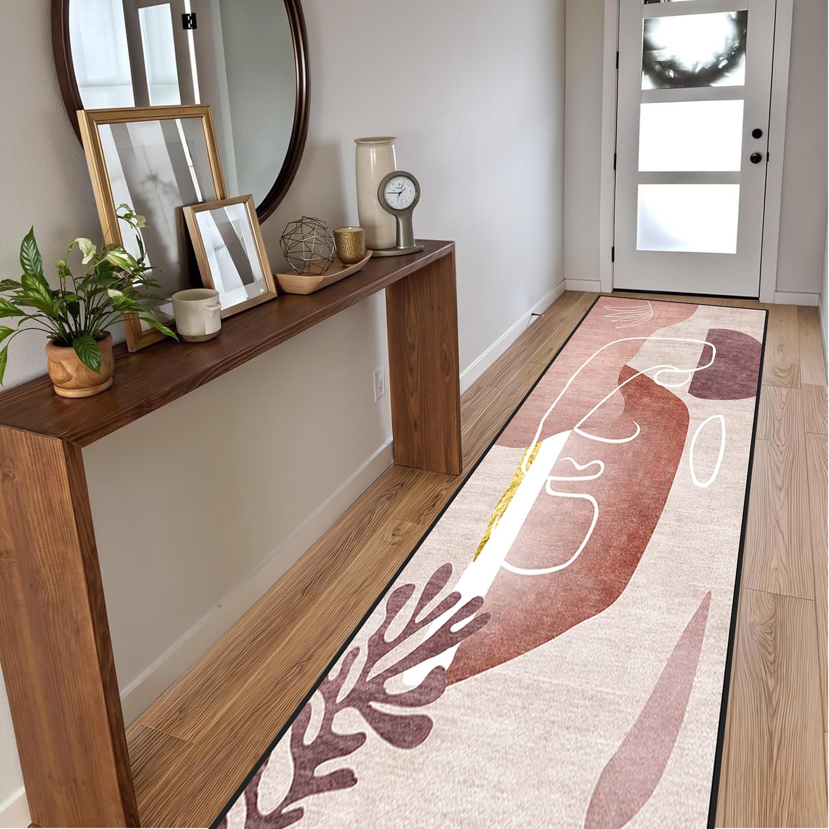 Tapis cuisine devant evier anti fatigue avec semelle caoutchouc anti glisse