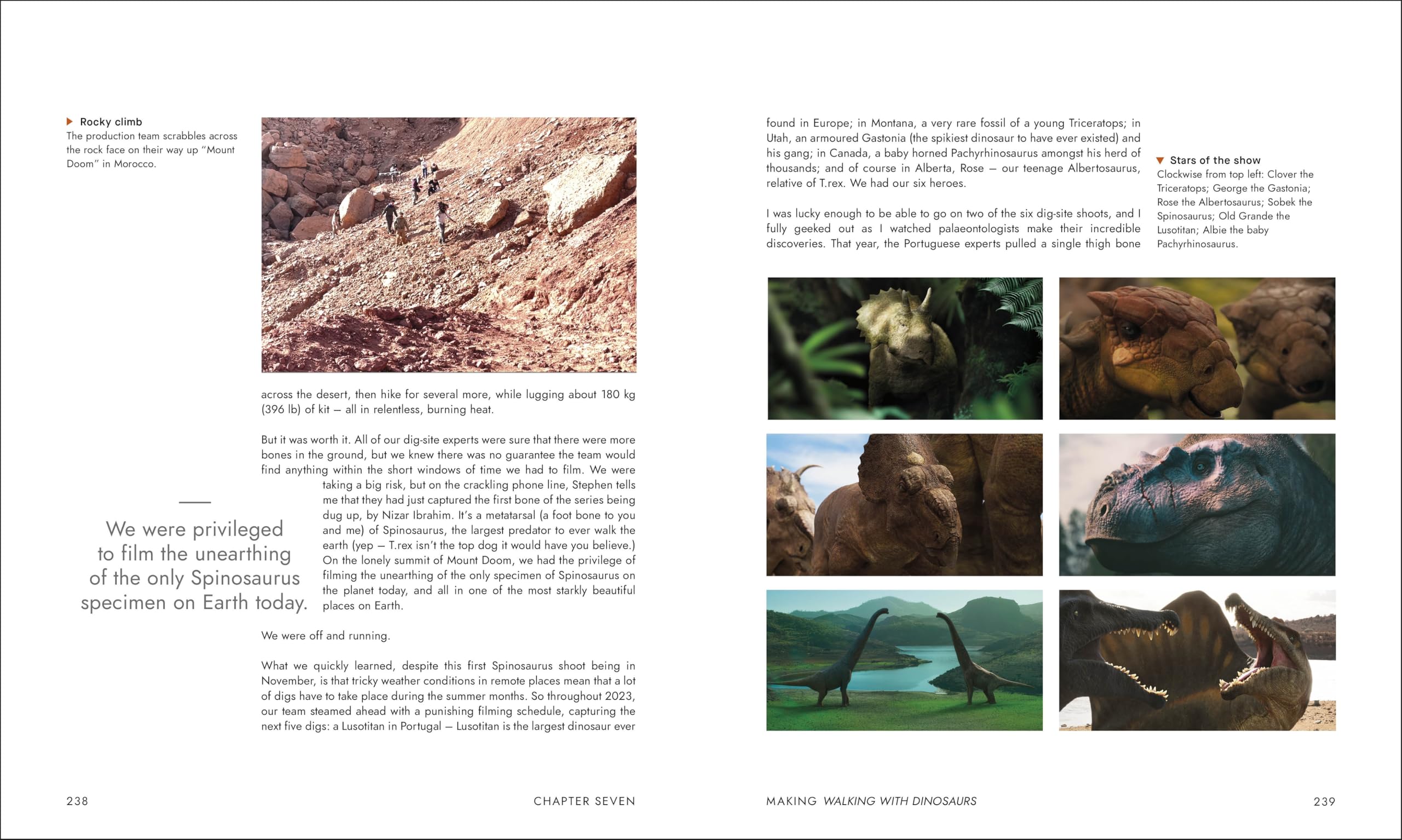 BBC Walking With Dinosaurs: Uncovering the Secret Stories of Prehistoric Life