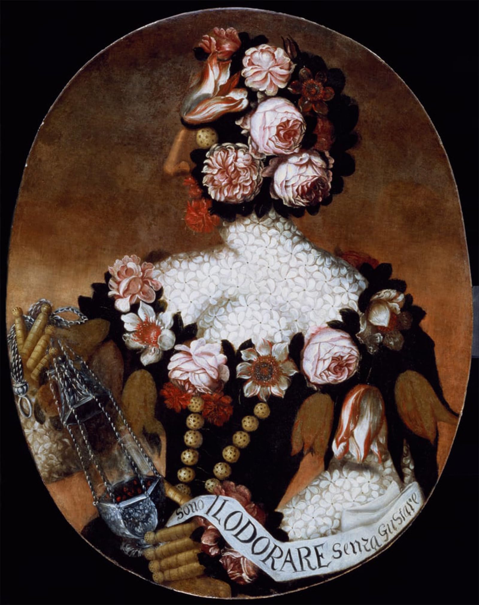 POSTERIIk Vintage Art Print Images Pictures Print the Sense of Smell by Giuseppe Arcimboldo Modern Colour Posters for Office Home Decor 60x90cm