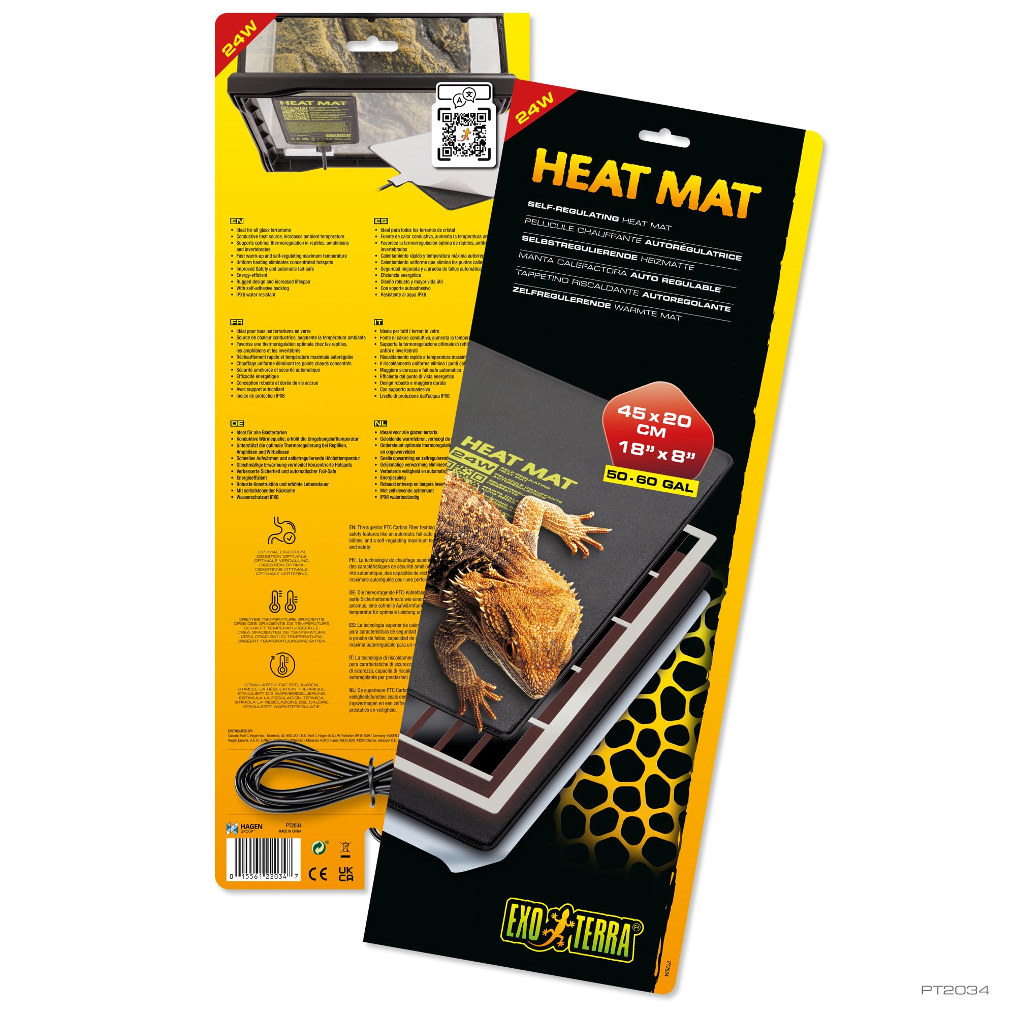 Amazon.com : Exo Terra Heat Mat – Self-Regulating Reptile Heating