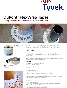 DuPont Tyvek FlexWrap NF - 6 x 75' - 1 Roll