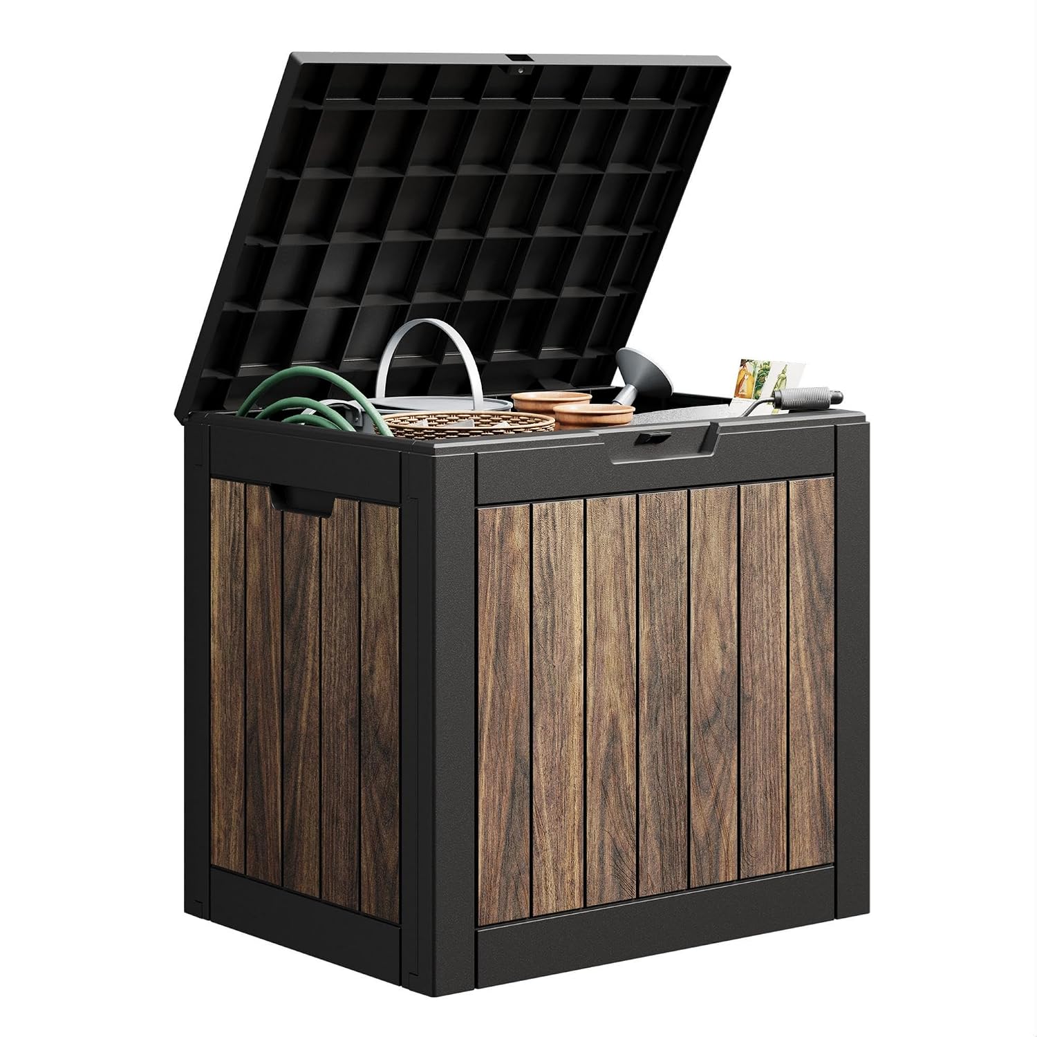 40 Gallon Outdoor Storage Box Waterproof Deck Box Patio Storage