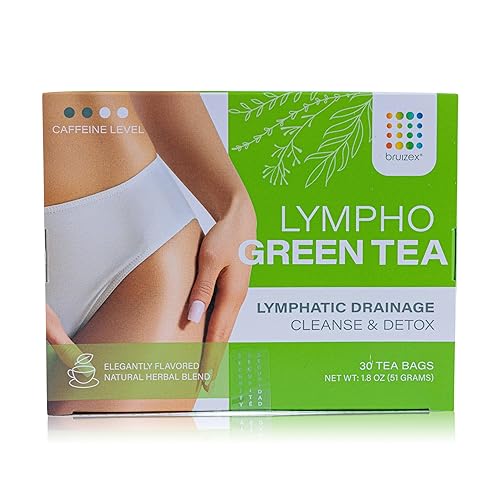 Té verde linfático, limpieza y desintoxicación de drenaje linfático, mezcla de hierbas naturales para la salud del sistema linfático, liposucción de