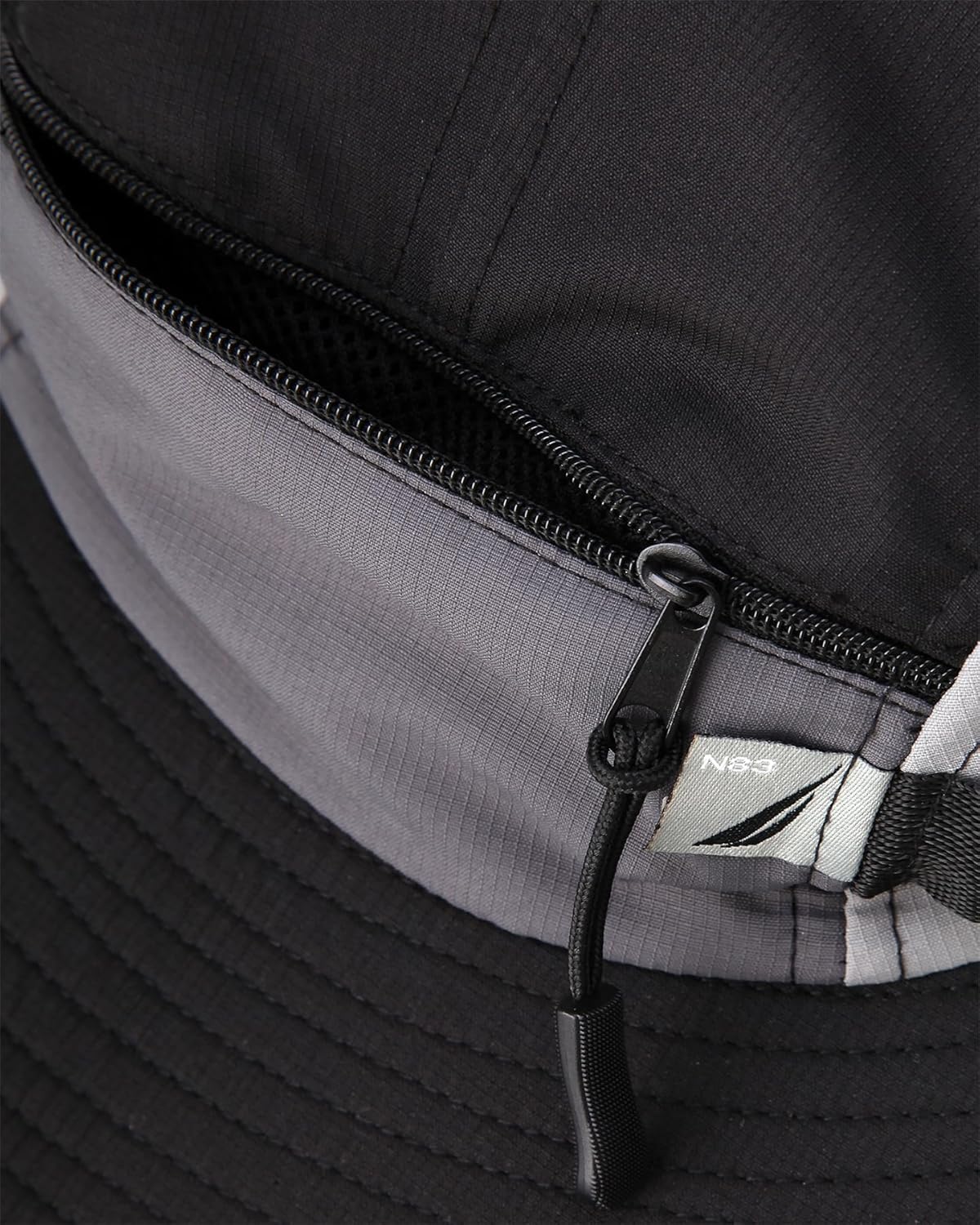 Nautica Mens Boonie Hat - Lightweight UV Protection Wide Brim Mainsail Safari Fishing Hat for Men with Adjustable Strap - Image 4