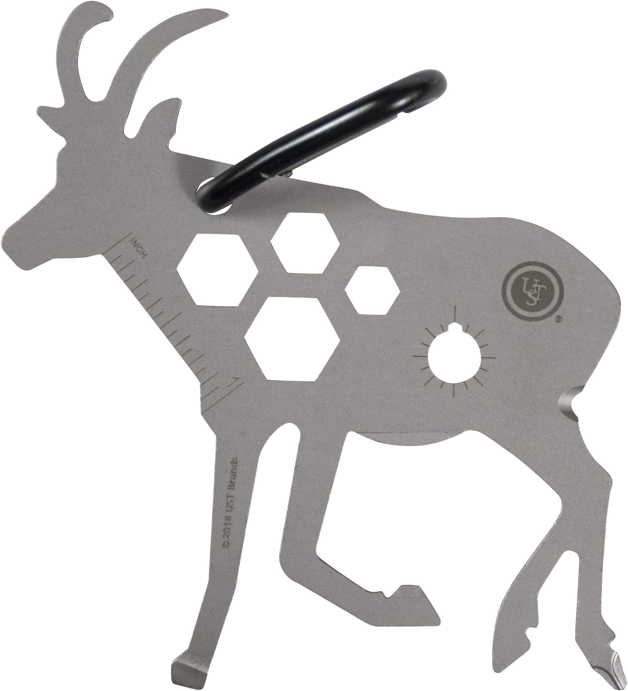 UST 20-12463 Stainless Steel Tool a Long Multi-Tool, Antelope