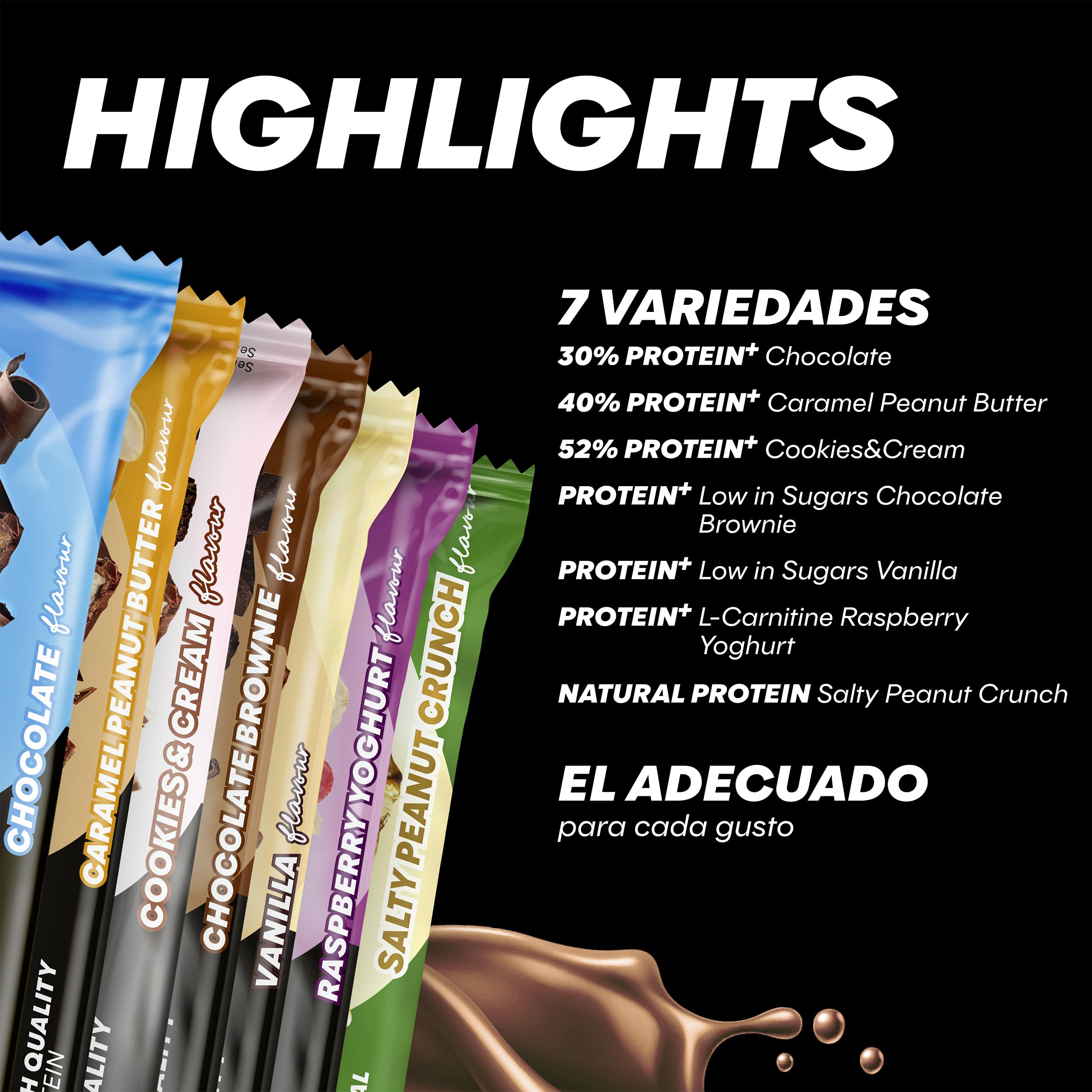 Powerbar - Protein Multiflavour Box - 14 barritas Powerbar - Caja mixta